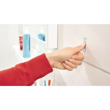 tesa Klebehaken Powerstrips 58013-00049 oval ws 2 St./Pack.