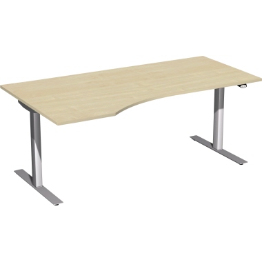 Geramöbel Elektro-Hubtisch links S-08F1812-AS ah/si