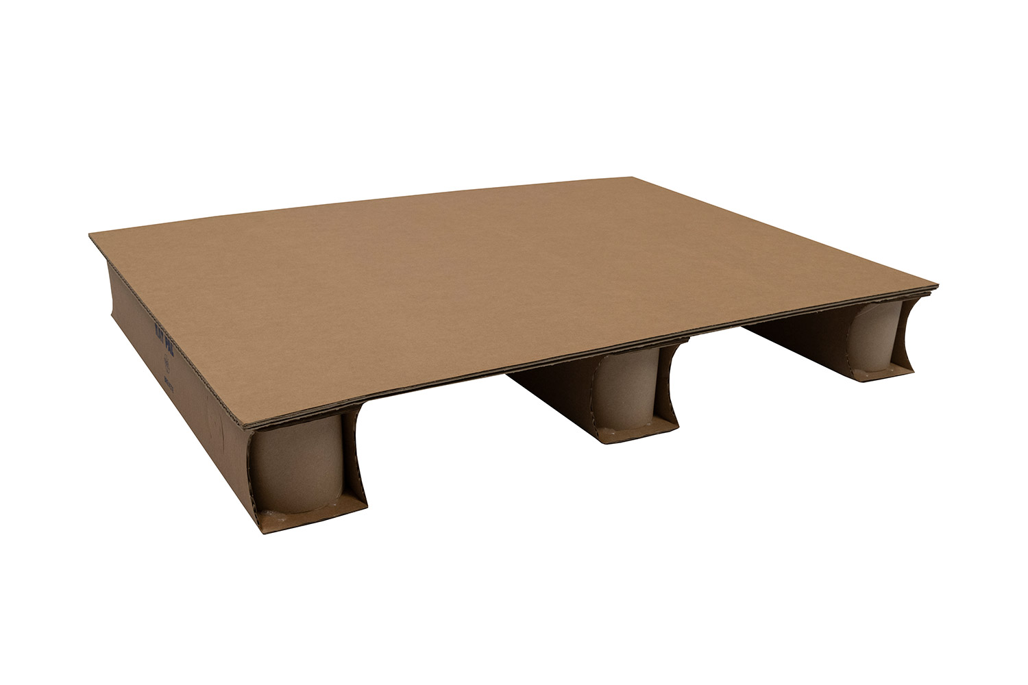 KAYPAL Wellpapp-Palette, 1/2 Euromaß | 800 x 600 x 110 mm (L x B x H), dyn. Tragkraft 200 kg | VE = 6 Stk.