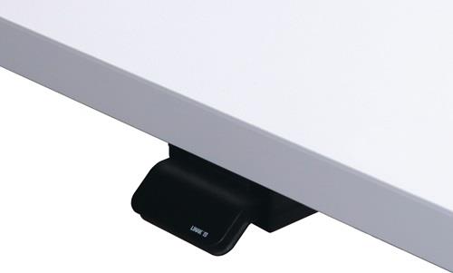Schreibtisch H710-1200xB1800xT800mm weiss elektr.höhenv. || VE = 1 ST