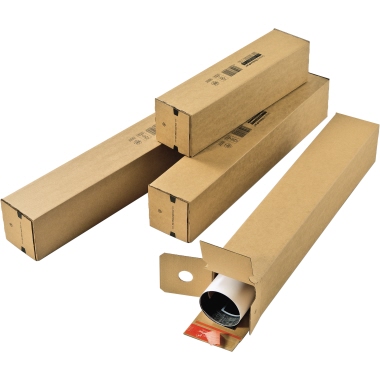 ColomPac Versandhülse CP 072.06 10,8x10,8x86cm Wellpappe braun