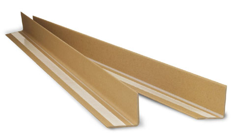 Kantenschutzleisten aus Vollpappe, selbstklebend | 1100 x 50 x 50 mm - 3 mm (L x B x H - Stärke) | VE = 50 Stk.