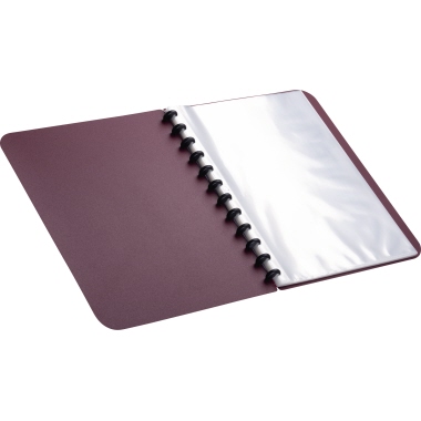 Oxford Ringmappe manageMe 100205609 DIN A4 PP bordeaux +25Hüllen