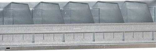 Schüttgutmulde Multiplus B1000xT500xH200mm verz. || VE = 1 ST