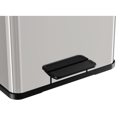 Hailo Tretabfalleimer Öko Trio Plus L 0633-200 3x9l edelstahl