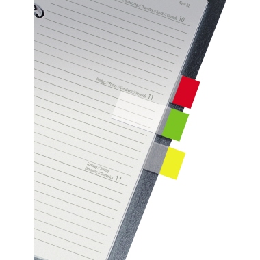 SIGEL Haftmarker Transparent HN670 20x50mm farbig sortiert 4 St./Pack.