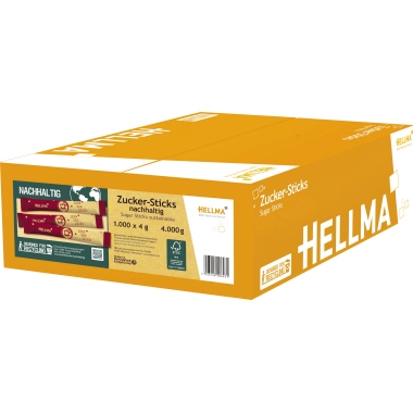 Hellma Zucker-Sticks 60120623 4g 1.000 St./Pack.