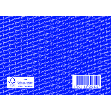 Avery Zweckform Fahrtenbuch 222 DIN A6 quer 40Blatt