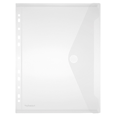 FolderSys Sammelhülle 40106-04 DIN A4 Lochrand tr 10 St./Pack.