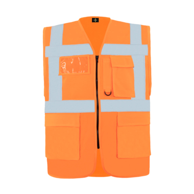 Korntex Comfort Warnweste Hamburg KXCMFOS signal-orange S