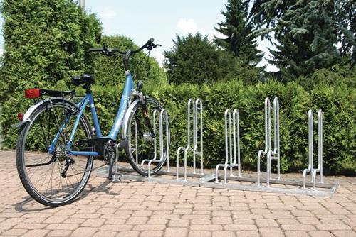Fahrradständerreihenanlage 4158 2-s.90Grad verz.Anz.Radstände 8 z.Schr.WSM || VE = 1 ST