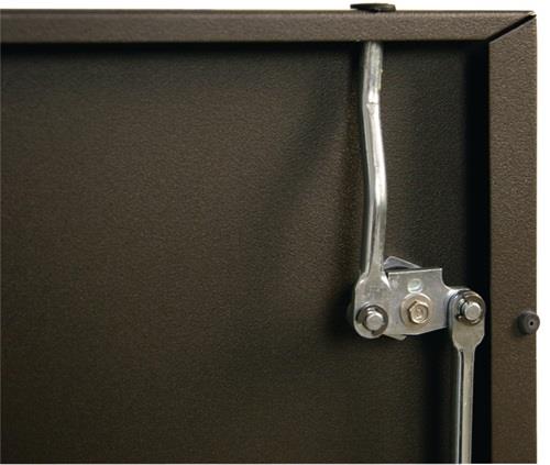 Wertstoffsammler H975xB620xT320mm Inh.2x45l lichtgrau Klappen farbig STUMPF || VE = 1 ST