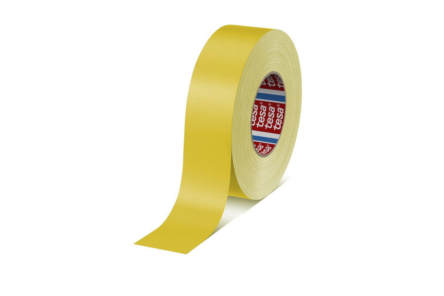 Gewebe-Klebeband tesaband® 4651 Premium, gelb, 310 µ | 50 mm x 50 lfm. | VE = 3 Stk.