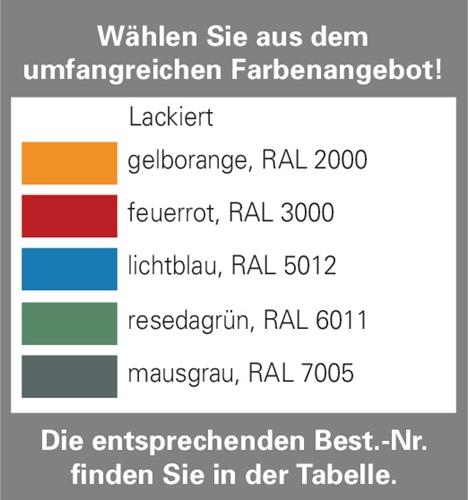 Schwerlast-Kippbehälter L1755xB1580xH1230mm verz.Inh.1,7 m³ autom.Entr.BAUER || VE = 1 ST