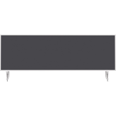 magnetoplan Tischtrennwand VarioPin 1116001 1.600x500mm grau