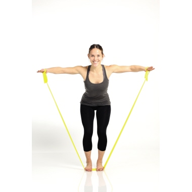 TOGU Theragymband Fitnessband 650023 gelb leicht 120cm