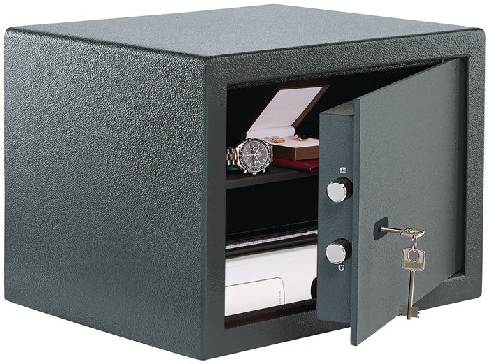 Möbeltresor Pure-Safe PS 130 K H320xB440xT350mm 38,8l anth.BURG-WÄCHTER
