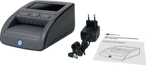 Geldscheinprüfer 155-SG2 geeignet f.EUR,CHF,GBP,SEK,NOK,DKK Netzt.u.QIG SAFESCAN || VE = 1 ST