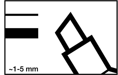 Permanentmarker 3300 grün Strich-B.1-5mm Keilspitze EDDING || VE = 10 ST