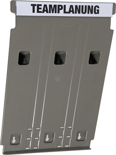 Wandsortierer FLAT Grundmodul hellgrau B240xT58xH392mm EICHNER || VE = 1 ST