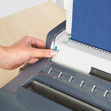 Fellowes Drahtbindegerät Quasar 5224101 max. 120Blatt grau