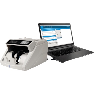 SAFESCAN Geldzählmaschine 2465 112-0540 7fache Falschgelderk grau