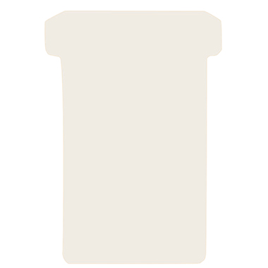 Franken T-Karte TK209 Größe2 84x48mm cremeweiß 100 St./Pack.