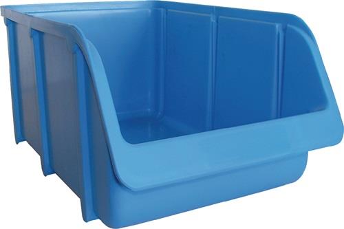 Sichtlagerkasten L242/203xB146xH127mm PP blau stapelbar HÜNERSDORFF || VE = 26 ST