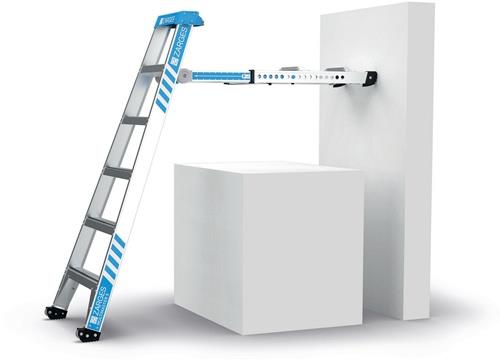 Teleskop-Kombileiter Multimaster 5 Alu.Stufen 5 max.Gesamtbelastung 150kg ZARGES || VE = 1 ST