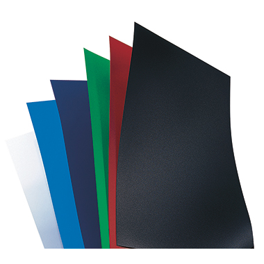 GBC Deckblatt PolyOpaque IB386831 DIN A4 PP schwarz 100 St./Pack.