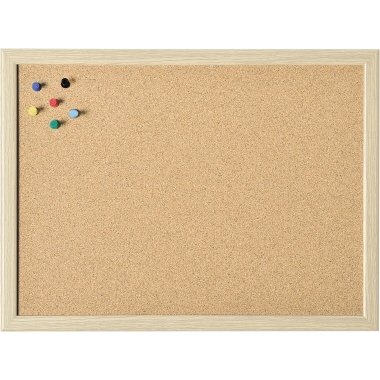 magnetoplan Korktafel 121923 80x60cm braun