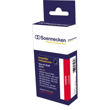 Soennecken Tintenpatrone 80159 wie Canon CLI526BK schwarz