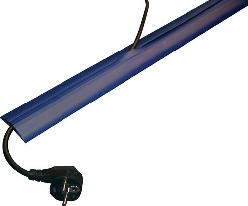 Kabelbrücken L3000xB62xH12mm Ku.schwarz m.Doppelklebeband EHA || VE = 1 ST
