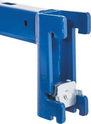 Kragarmregal H2500xB1300xT400mm Anbauregal doppels.Trgf.3220 kg || VE = 1 ST