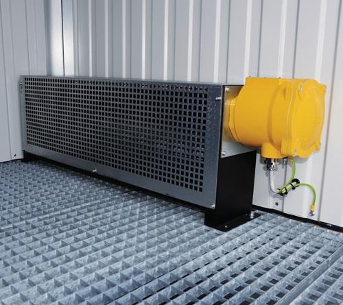 Lagercontainer B5075xT2075xH2385mm isol.f.aktive Lagerung verz.Auffangvol.1300l || VE = 1 ST