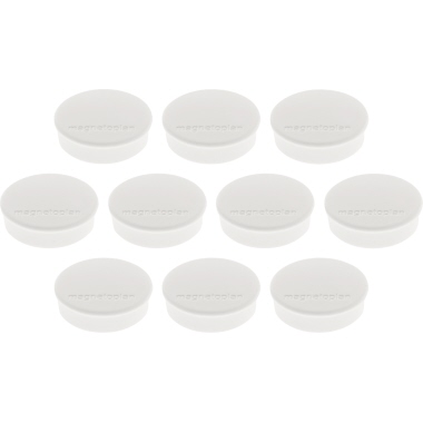 magnetoplan Magnet Discofix Hobby 1664500 25mm weiß 10 St./Pack.