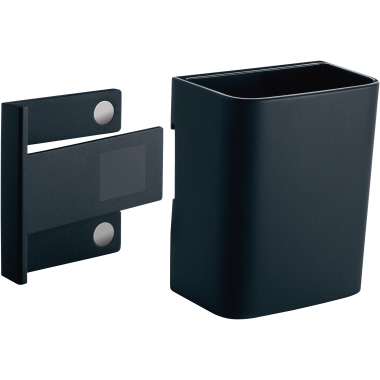 SIGEL Stifteköcher S GL801 75x94x51mm Kunststoff anthrazit