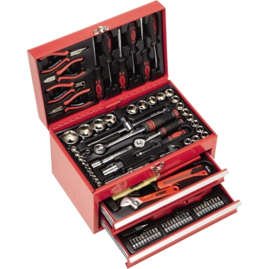 BRÜDER MANNESMANN Werkzeugset M29066 156teilig