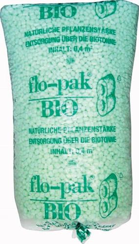 Verpackungschips flo-pak Bio 8 Maisstärke antistatisch 400l || VE = 3 ST