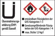 Auffangwanne 202l L1800xB800xH430mm Stahlbl.m.Gitterrost lichtblau BAUER || VE = 1 ST