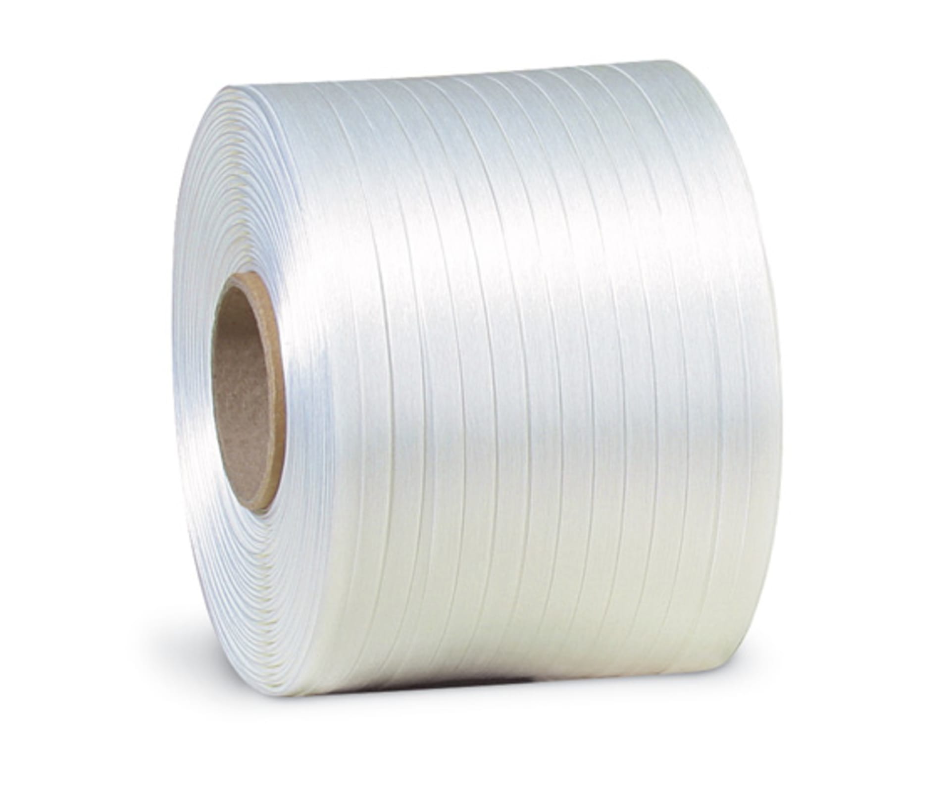 Textil-Ballenpressenband, weiß, 280 kp | 9 mm x 500 lfm. |
