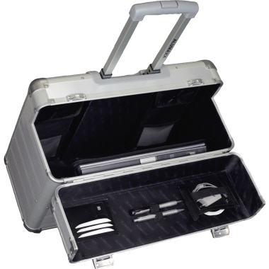 ALUMAXX Pilotenkoffer DISCOVERY 45162 silber