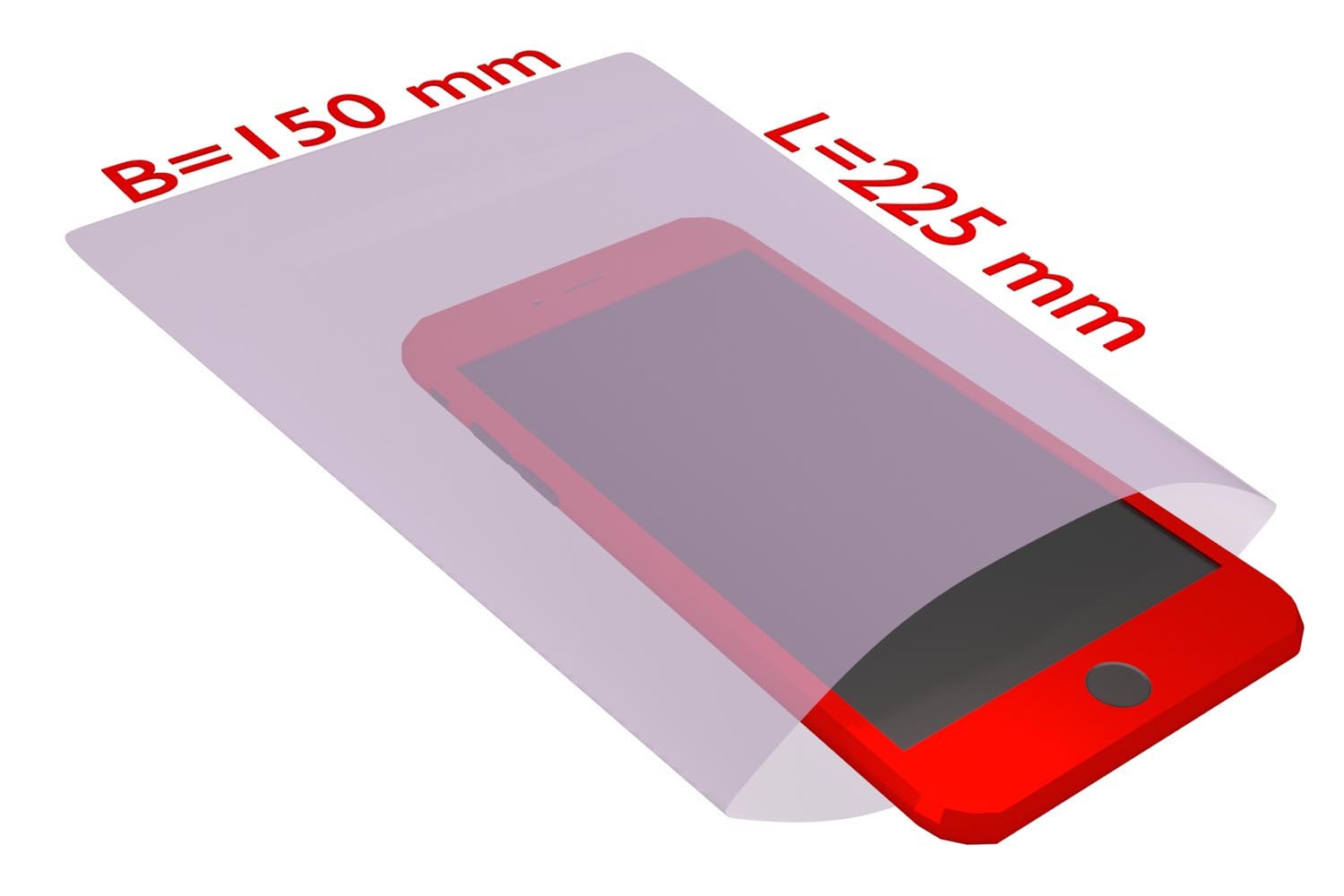 PE-Flachbeutel, antistatisch, 100 µ | 150 x 225 mm (Offene Seite x L) | VE = 100 Stk.