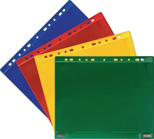 Magnetische Sichttasche B265xH315mm grün f.Format DIN A4 TARIFOLD || VE = 1 KT