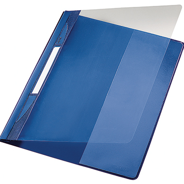 Leitz Schnellhefter 41940035 A4 Falz PVC bl