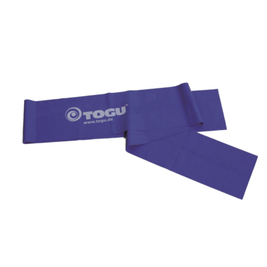 TOGU Theragymband Fitnessband 650024 blau stark 120cm