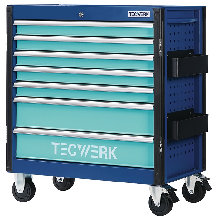 Wkz.wagen PLUS XL 2.0 B960xT465xH1020mm 500kg 7 Schubl.Stahlbl.TECWERK