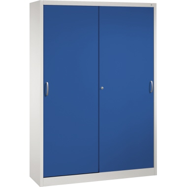 C+P Werkzeugschrank 214900S10051 8Böden 1950x1600x400mm lgr/ebl