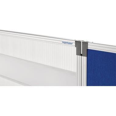 magnetoplan Raumteiler 110388 100x180x50cm transparent