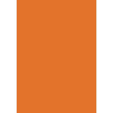 HEYDA Fotokarton 204716241 50x70cm 300g orange 25 St./Pack.